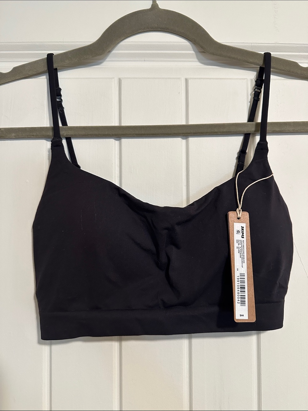 SKIMS Soft Soothing Seamless Longline Bralette Molded Cup NWT
